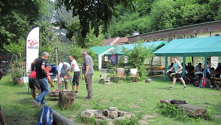 TeamEvent - Kanufahrt - Grillen auf unserem Veranstaltungsgelände